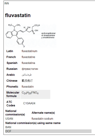Fluvastatin_INN document
